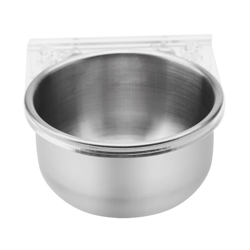 Bird Cage Food Water Feeder Bowl   Rack Parrot Parakeet Cage Accessories