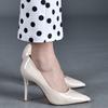 2025 New Arrival: Women's Polka Dot Slim Fit Flare Cropped Pants with Elastic Waist