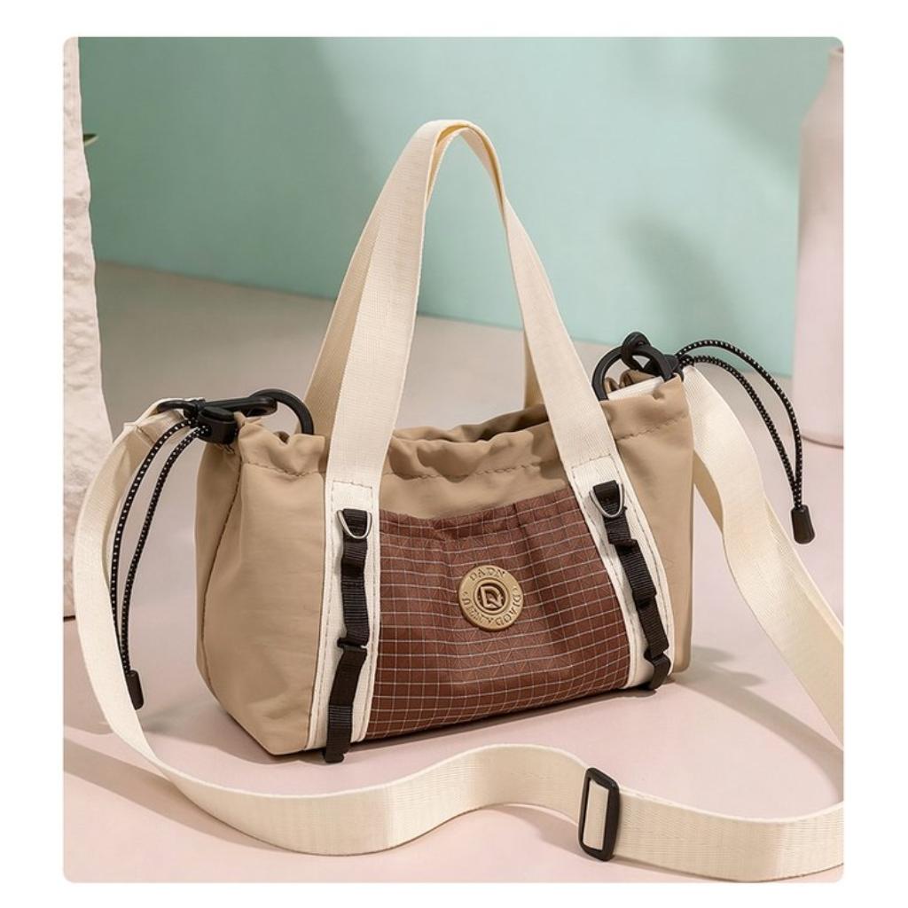 Tote Bag Women Oxford Multi Compartment Handheld Crossbody Daily