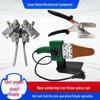 PU Round Belt Splicing Kit: Polyurethane Belt Connector with Soldering Iron, Splicing Pliers, and Hot Melt Adhesive.
