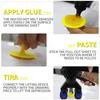 6Pcs Auto Maintenance Tool Dents Removal Tool Sheet Dents Removal Pulling Sheet Dents Repair Tool Puller Glues Sheet