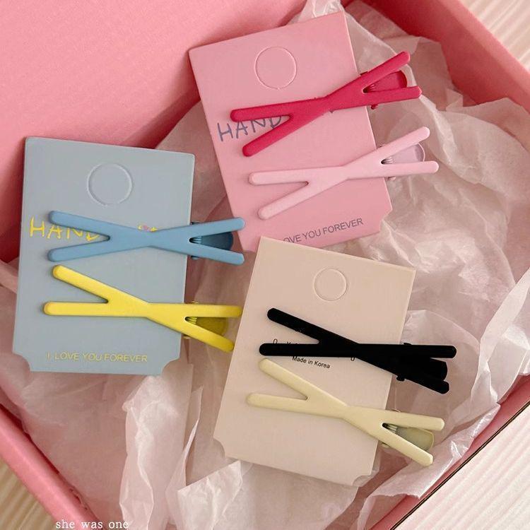 French Leopard Print Black Wave Large Curved Claw Hair Clip - Korean Style Shark Clip