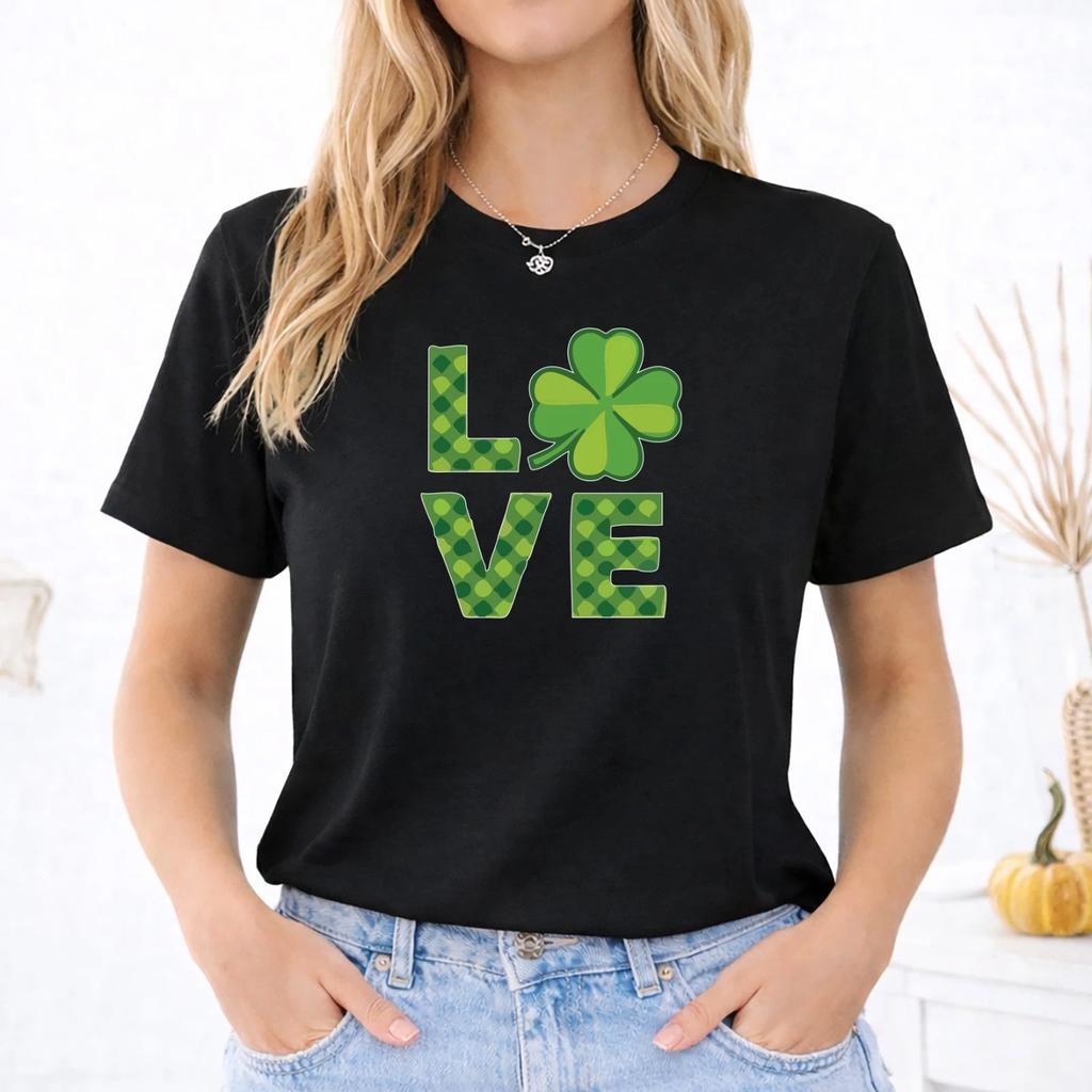 St Patricks Day T-Shirt - Irish Shamrock 2026 Gift for Him, Patrick Love
