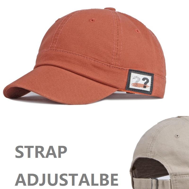 Adjustable Men and Women Sun Hat Breathable Short Brim Baseball Cap