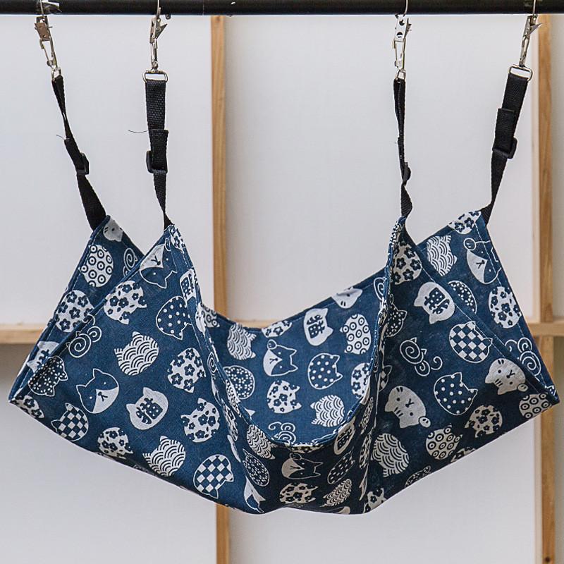 Pet Bed Cat Hanging Hammock Plush Warm Winter For Small Cats And Cages