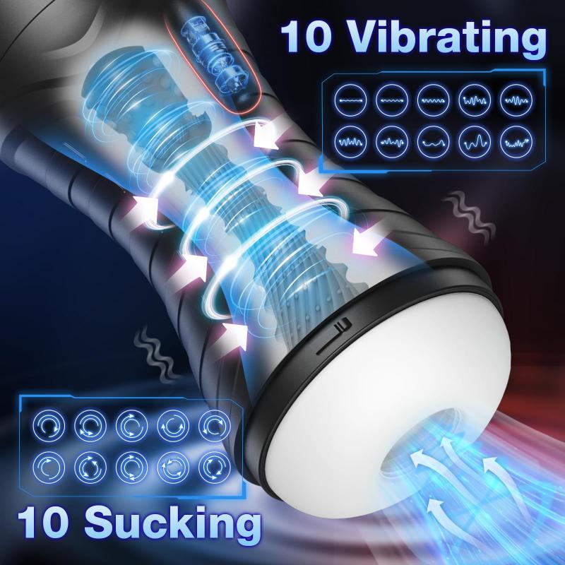 Automatic Electric Masturbator Cup Masturbateur Automatique Pour Homme, Stimulateur Sous Vide