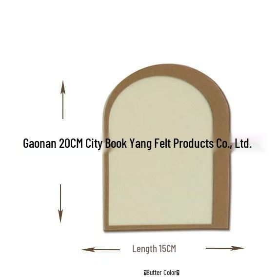 

Compact Home Decor: 3D Wall Stickers and Photo Frame Combo for Living Room - Soft Felt Message Board for Refrigerator