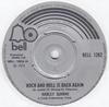 7inch Record HARLEY QUINNE - Rock And Roll Is Back Again BELL1282 BELL RECORDS 1973 UK Rock Used