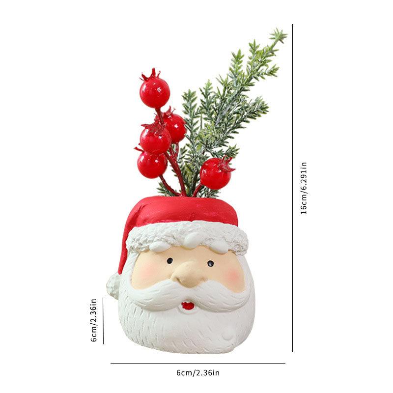Christmas Dwarf Doll Christmas Resin Christmas Decorations Snowman Santa Snowman