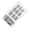 24pcs Fashionable Fake Nails Detachable Bright Color False Nail Patch Full Cover Nail Art Tips06