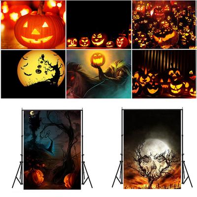 Halloween Cemetery Backdrop for Birthday,Youngsters Shower,Graduation Party Decor,Photography Background,Halloween Decor