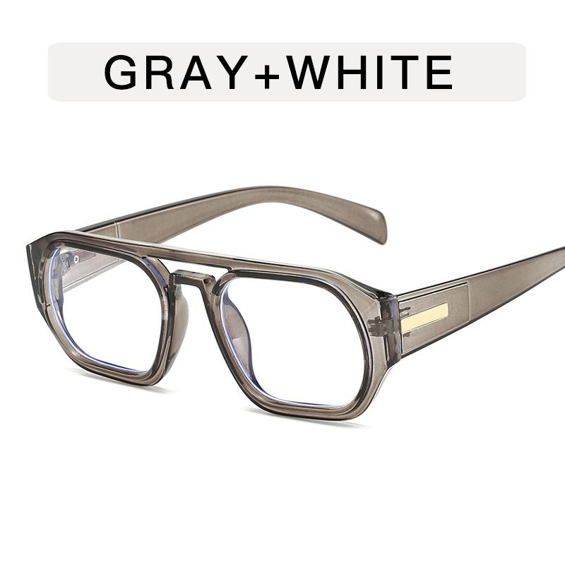 European American Style Sun Glass for Men Pilot Shape Double Bridge Sunglasses Women European American Men Sun Glasses