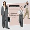 YERAD Women's Lyocell Acetate Wide-Leg Trousers