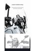 Zongshen 368G Motorcycle Navigation Phone and Recorder Mount for Off-Road Touring