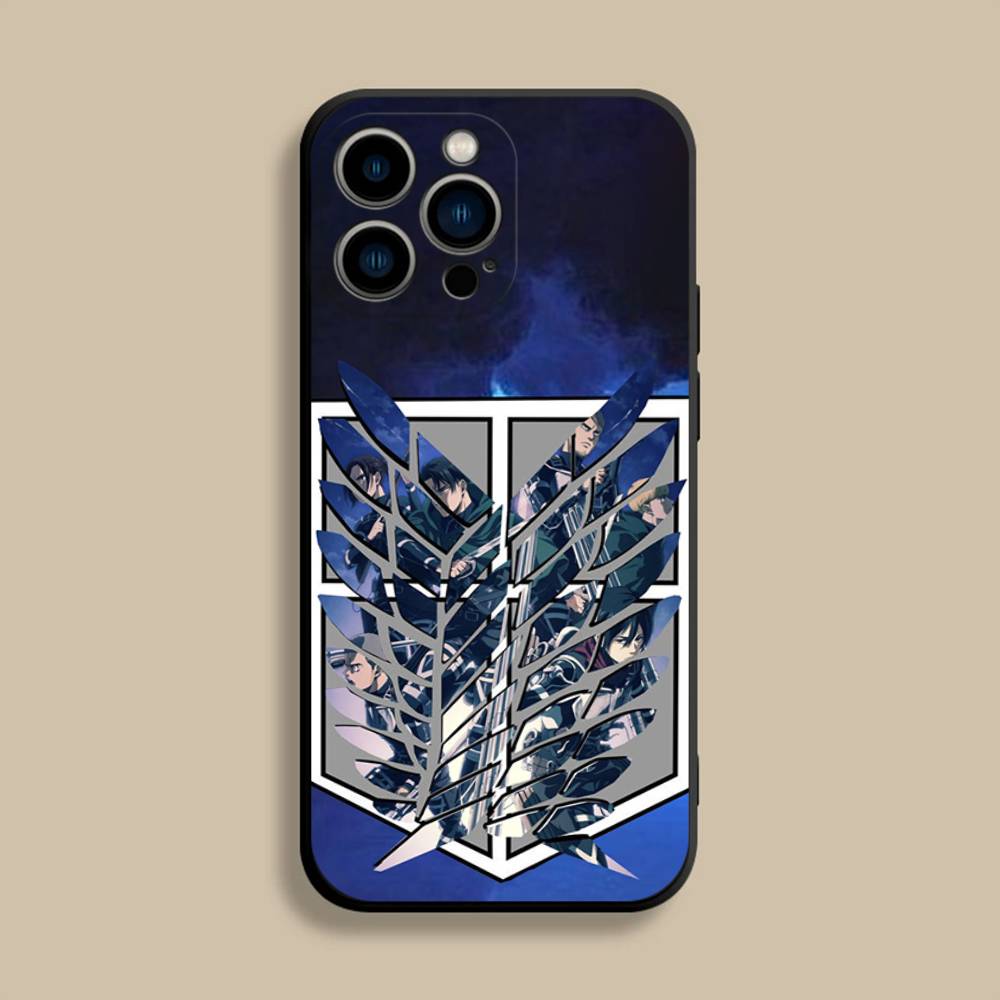 

Чехол для телефона L-Levi A-Attack on Titan Для iPhone 17,16,15,14,13,12,Pro,Max,Plus,E,SE4,Air,Mini Черный Мягкий Чехол iPhone13mini