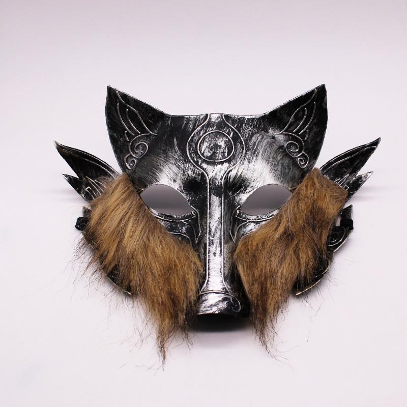 Halloween Wolf Mask For Costumes And Party Decorations With Plastic Material For Themed Events