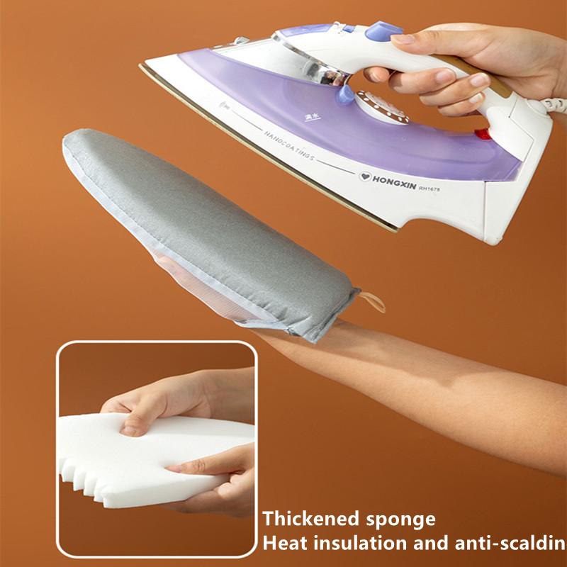 Handheld Ironing Heat Resistant Glove Home Mini Ironing Mat Ironing Board Holde Portable Ironing Anti-scald Iron Protective Pad