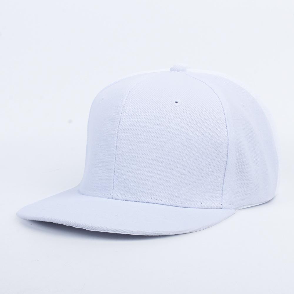 Custom Logo 6 Panel Snapback Hat Unisex Cotton Baseball Fitted Snapback Cap