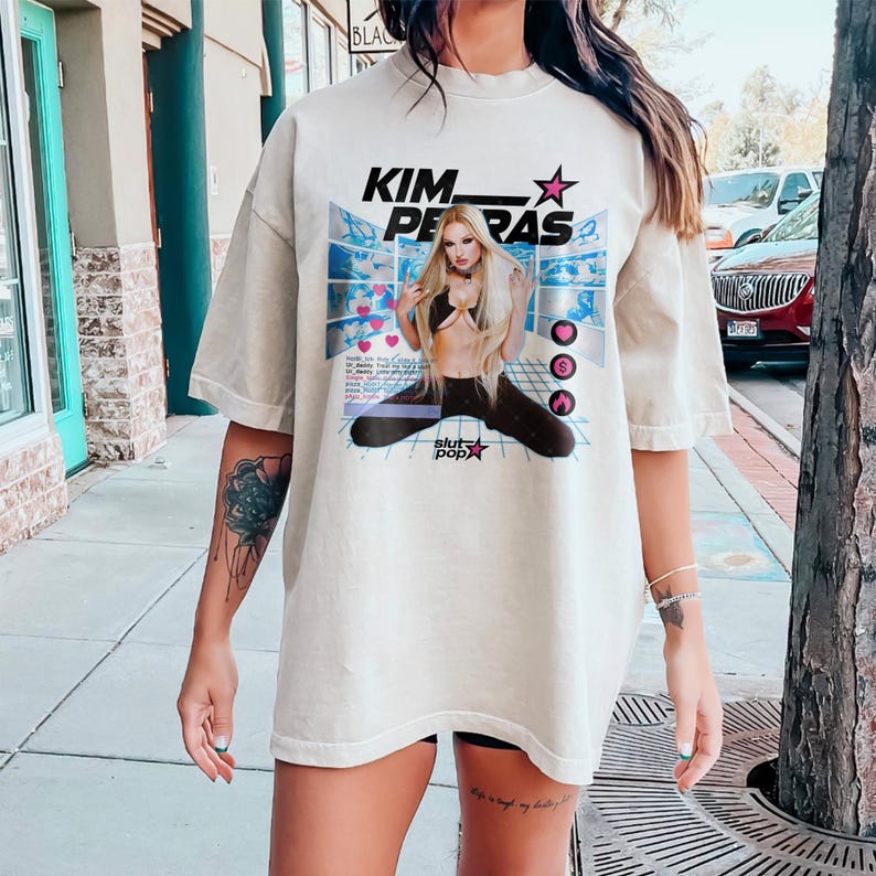 Limited Kim Petras Shirt, Retro Kim Petras Shirt for Fan, Kim Petras Unisex Y2k Clothing, Trending Unisex Tees, Vintage Kim Petras 90s Shirt