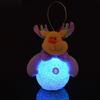 Exquisite Christmas Luminous Pendant With Santa Claus Snowman Bear And Elk Eye Lantern Snowman Led Night Light