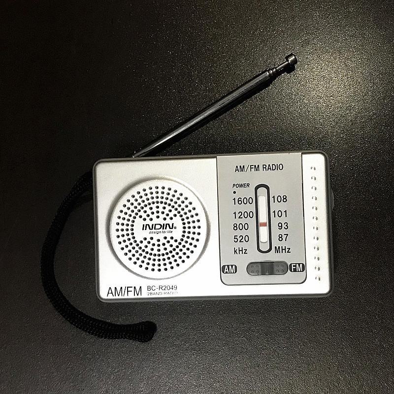 

Компактный AM/FM-радиодинамик для пожилых людей - Портативный мини-FM-плеер R2049 Radio