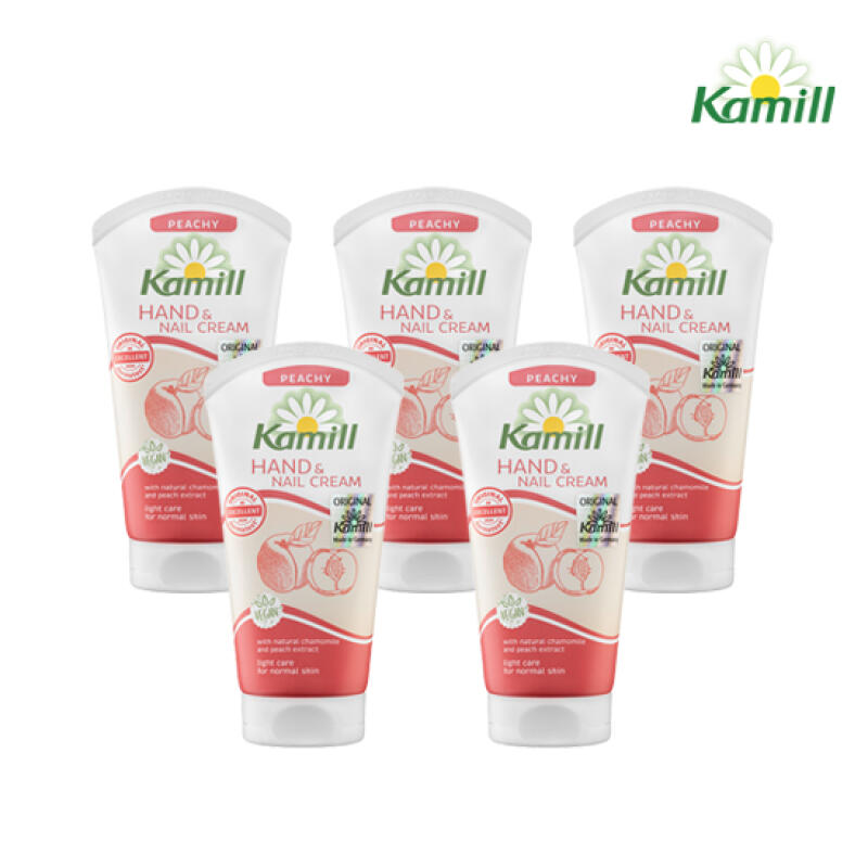 [Kamill] Hand Cream Peach 75ml x 5