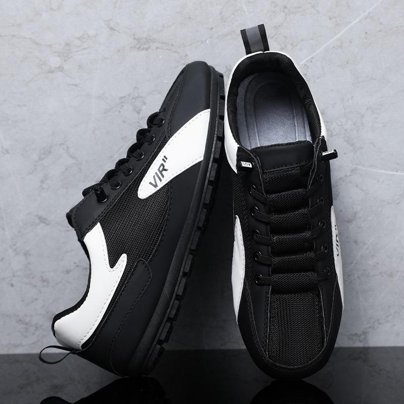 Summer Casual Shoes Men's Trend Mesh Breathable One-pedal Versatile Breathable Cloth Shoes