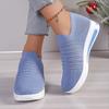 2025 Fall New Arrival Women's Chunky Sole Platform Sneakers - Sporty Knit Casual Shoes
