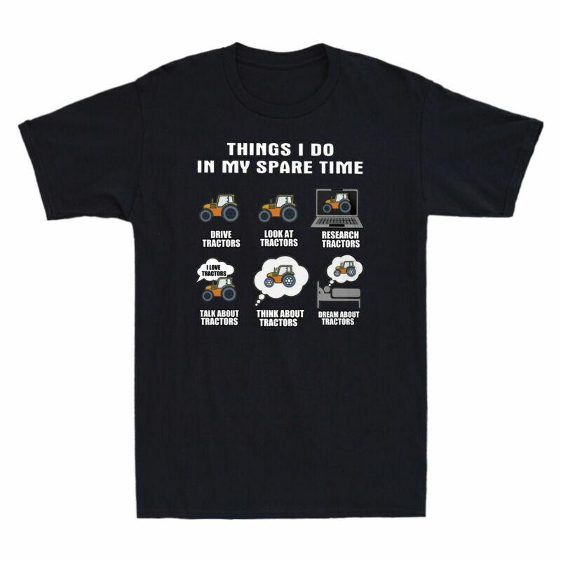 In Tractors Spare T-Shirt Vintage Things My I Farmer Unisex's Time Drive Tractor Do