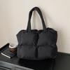Nylon Large Capacity Tote Bag For Women With Simple Design For Daily Use