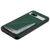 For Google Pixel 7a Case PU Leather+PC+TPU Hidden Back Card Holder Phone Cover