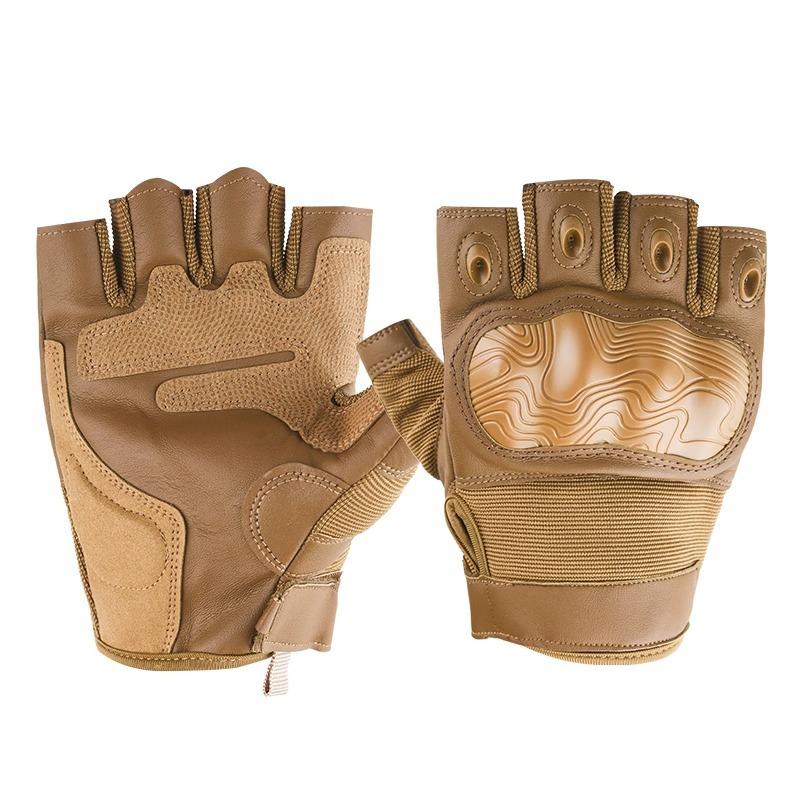 Tactical Gloves Men's Half Finger Outdoor Mountaineering Fighting Fitness Protection Training Special Forces Anti-skid