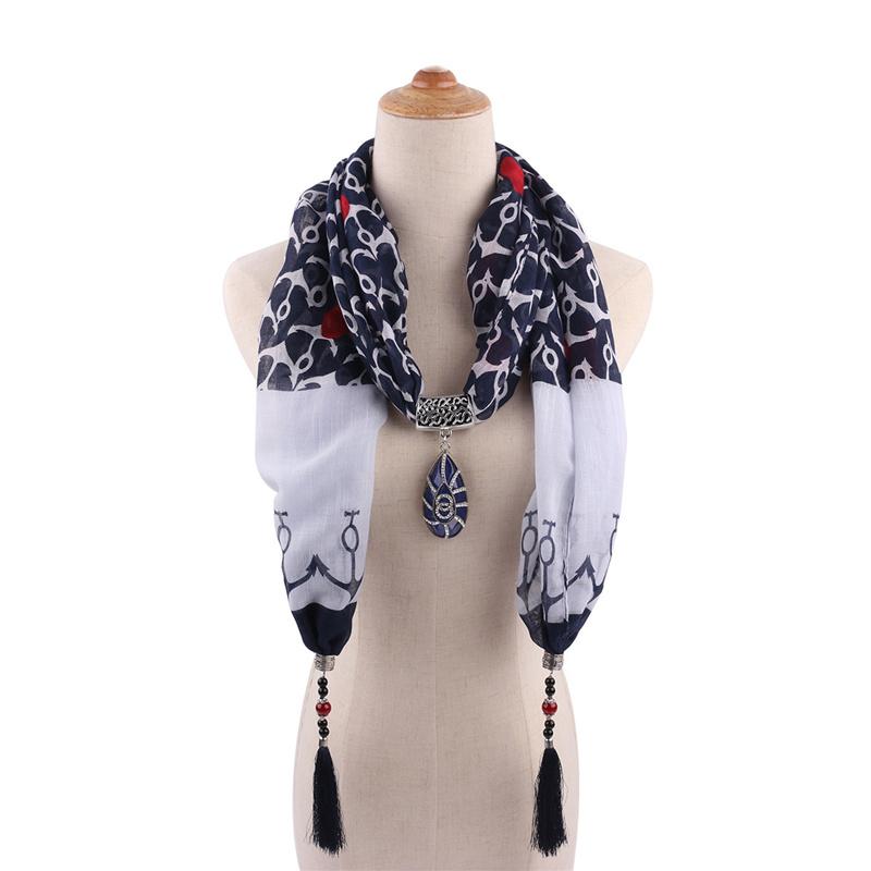 Women's Shawl Scarf Necklace Ethnic Style Scarf Mongolian Clothing Accessories