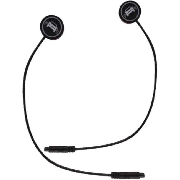 MACHSWON Car Blind Spot Radar Detection System Warning Light, A Pair Of 5V Vehicle Blind Spot Monitoring Parallel Auxiliary Lane Change Warning