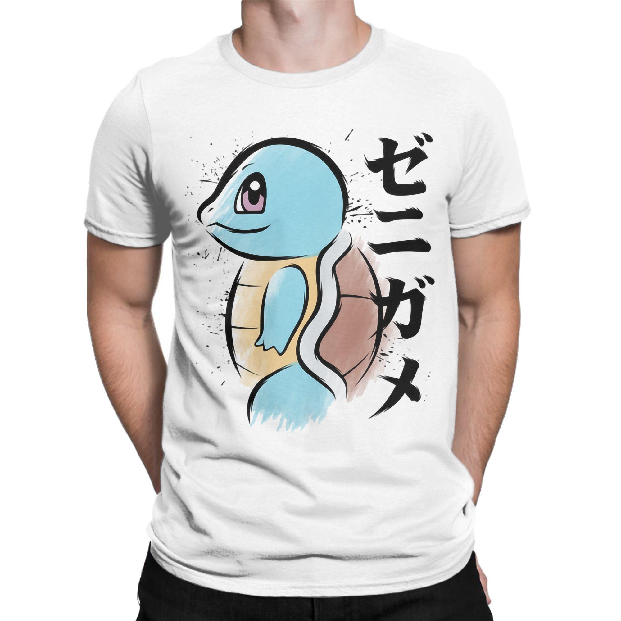 Comfortable season Ghost Gym T-shirt voor Heren Katoenen T-shirt Gengar Kaiju Japanse Stijl Zak T-shirt Korte Mouw Kleding Cadeau Idee XXXXL