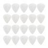 20Pcs Metal Guitar Pick Plectrums Bright Sounds Stainless Steel Guitar Pick for Electric Guitar Bass Ukulele Enduring