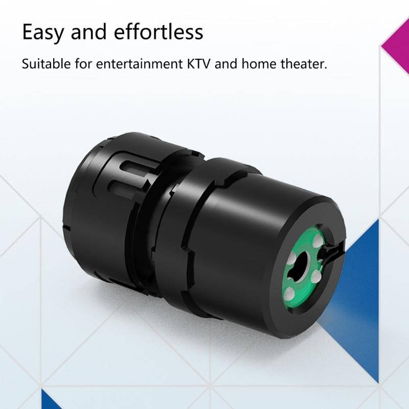 Dynamic Cardioid Mic Head with High Sensitivity Microphone Capsules for Singers and Auditory Producers