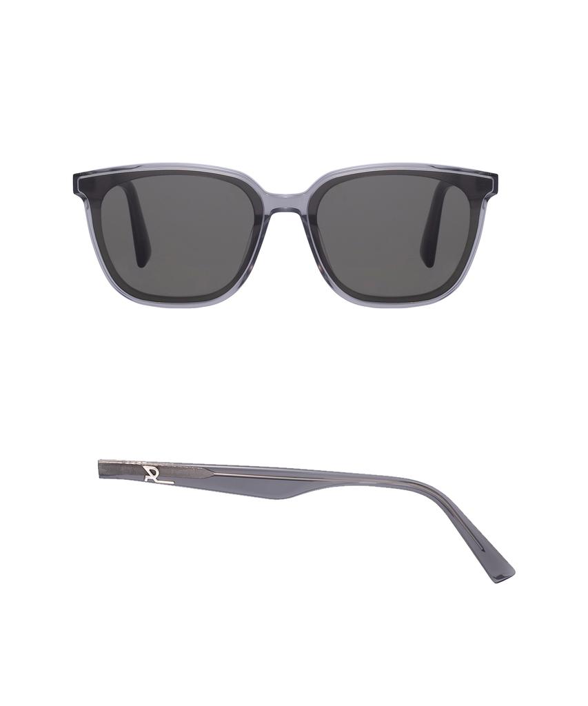 Likkeullou Rc Acetate Rlogo Sunglasses Gray