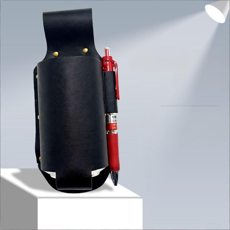 Leather Beer Can Bottle Carrier 1Pcs Waist Strap Sturdy Build Easy Belt Attach for Outdoor Picnic Beach Parties