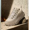 Casual Shoes Men Original Brand Commuter Functional Cross Country Urban Sneakers Designer Outerwear Hiking Holiday Workout Beige