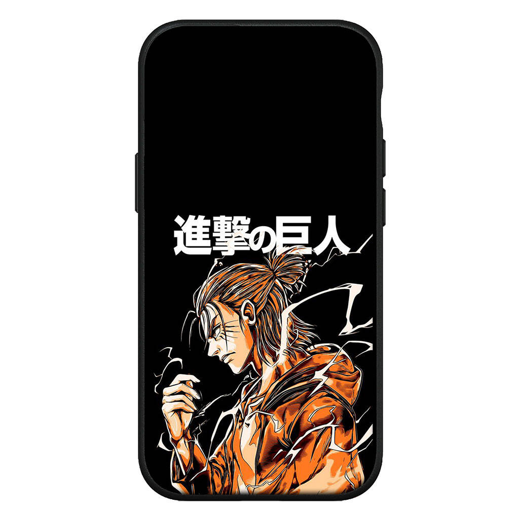 

Cover for iPhone 17 16 15 Xiaomi Poco Redmi Note 14 13 12 Pro Max 9 16e Samsung Galaxy S25 S24 S23 OPPO Huawei Attack on titan Eren Jaeger Phone Case for Samsung Galaxy A20S