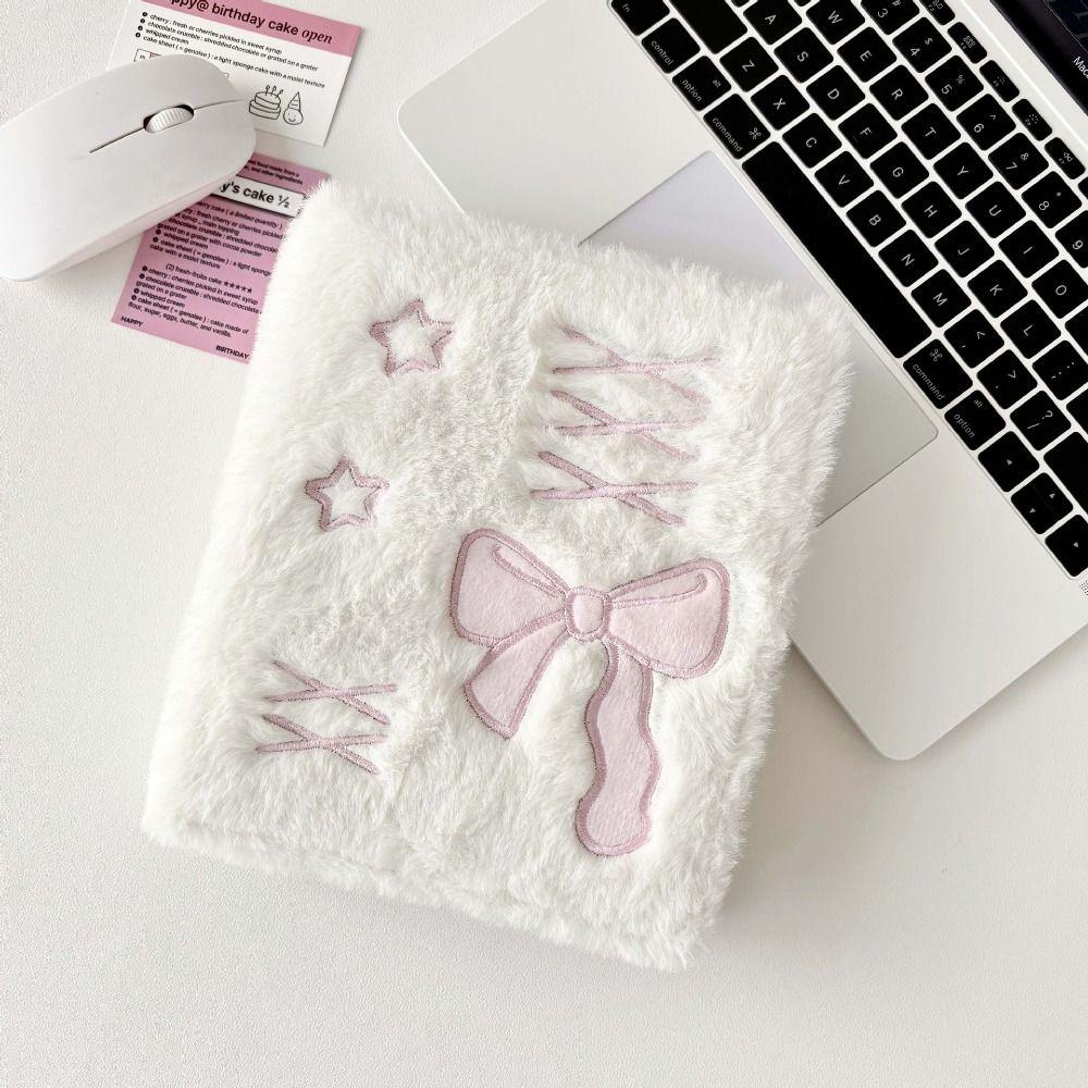 Balletcore Chasing Idol Photo Album Korean Style Bow Card Binder Plush Photocard Holder  Mini Photo