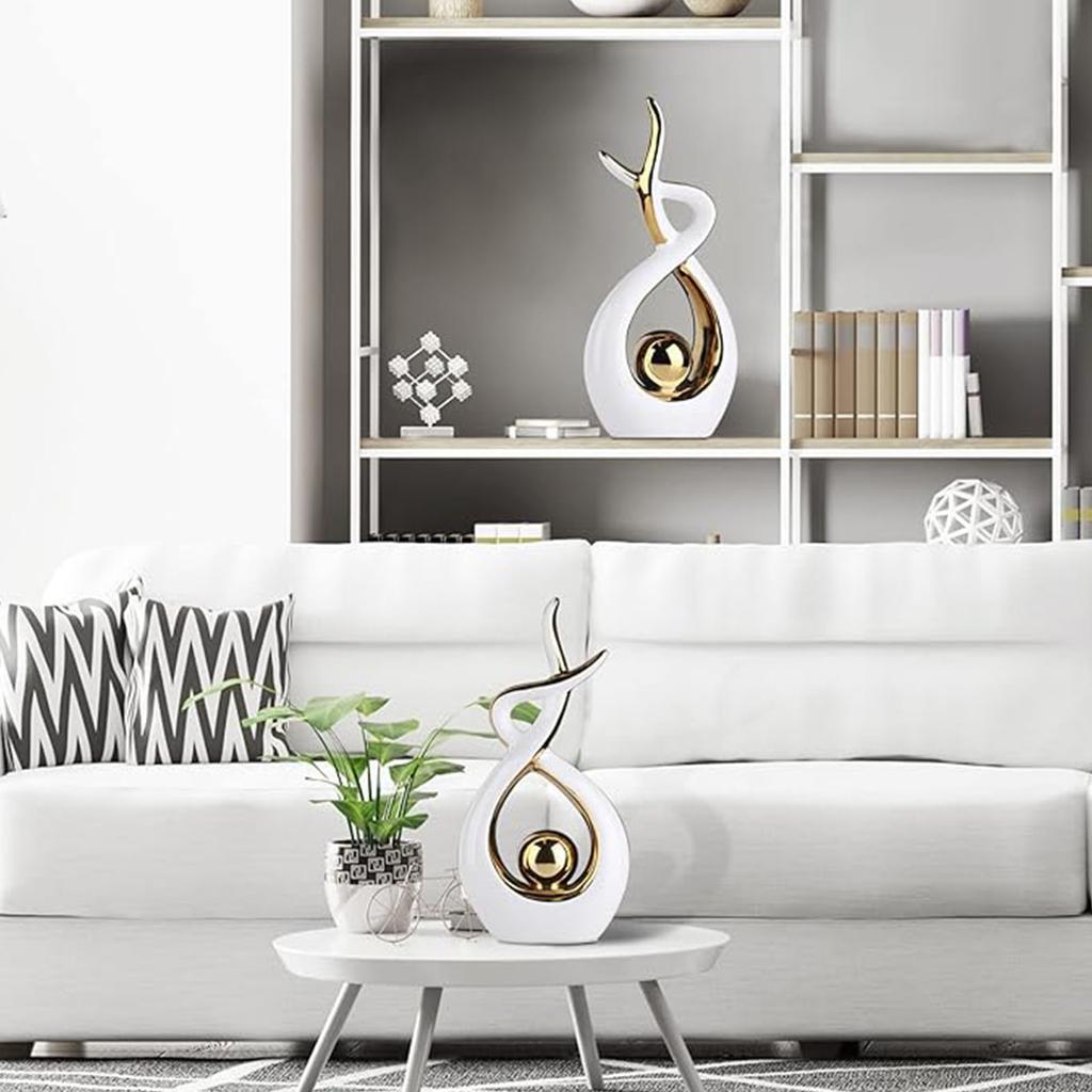 Decorațiune interioară Artă abstractă modernă Statuie ceramică Decorațiune masă Sufragerie Birou Miez Sufragerie Decorațiune cafea
