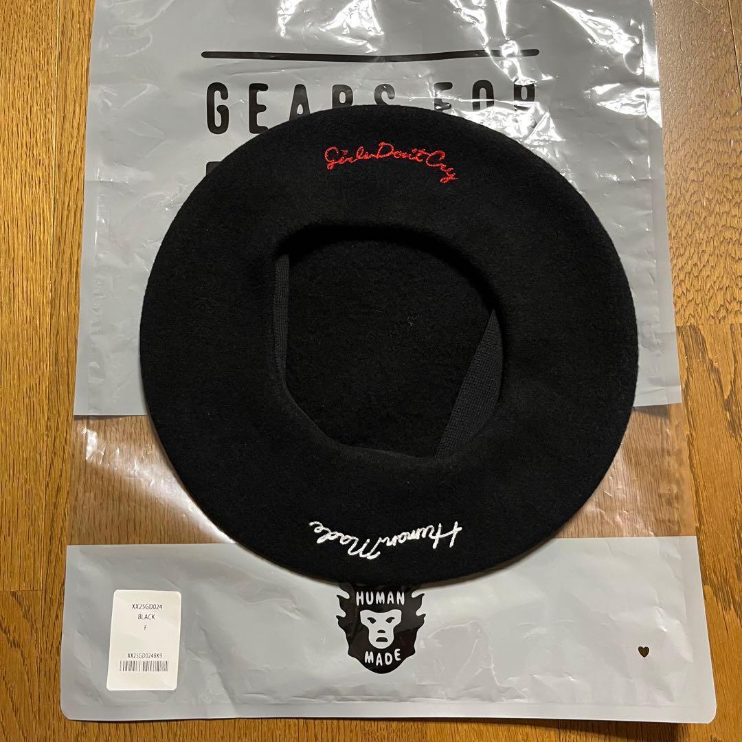 Used HUMAN MADE Girls don t cry Beret