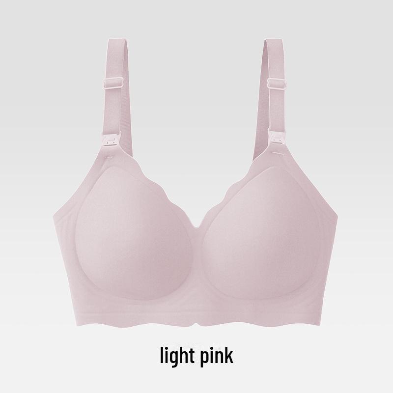 Seamless Summer Nursing Bra: Anti-Sag, Breathable, Thin, Supportive for Pregnant & Postpartum Women