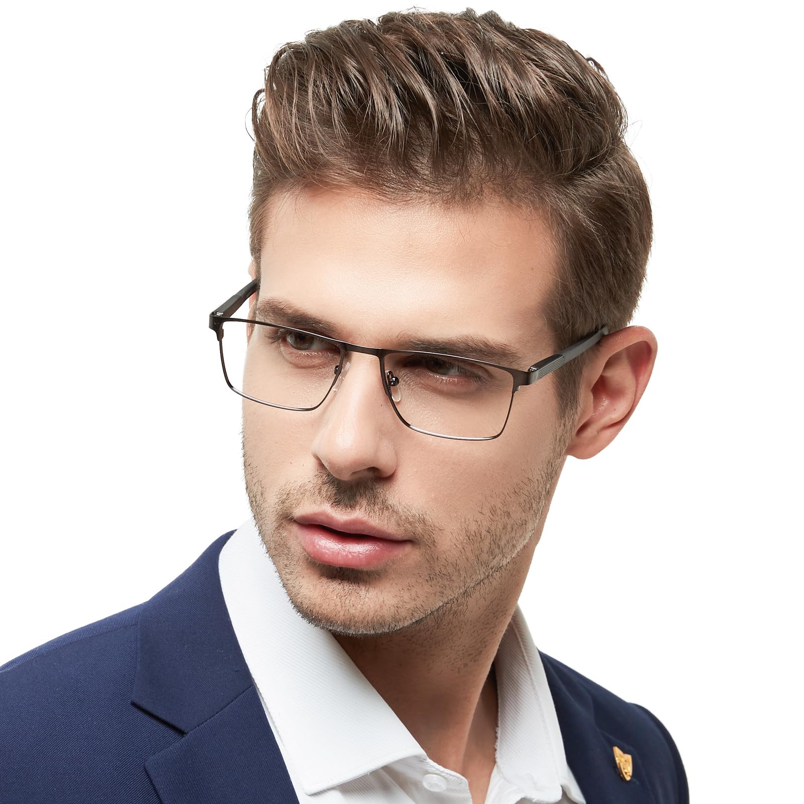 

Очки от синего света для классических ПК с пружинным шарниром [OCCI CHIARI] Очки, Огранка, Мужские, Степень, UV400, Модные, Мужские очки, Устойчивые к усталости, Классические,