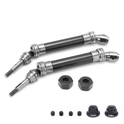 Detachable Front Drive Shaft Assembly for Traxxas Slash Rustler Vxl 4x4 4wd 110 RC CarBlack