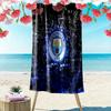 Loud MCFC Chants Print Beach Towel, Large Soft Quick Dry Towel for Beach Camping Swimming