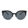 Cat Eye Women Sunglasses Retro Designer Super Round Vintage Glasses Goggles for  Polycarbonate UV4 Eyewear Adult 60mm