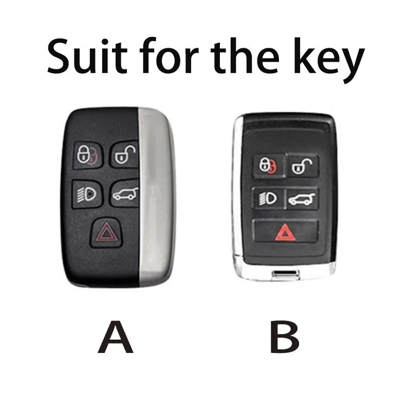 Crystal Tpu Key Case For Land Rover Range Rover Sport Evoque Freelander Velar Discovery 4 Jaguar Xe Xj Xf Guitar Car Key Cover